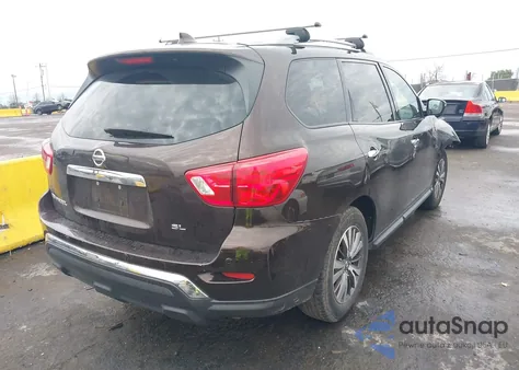 2019 Nissan Pathfinder Sl из США, поврежденный, VIN 5N1DR2MN4KC632022